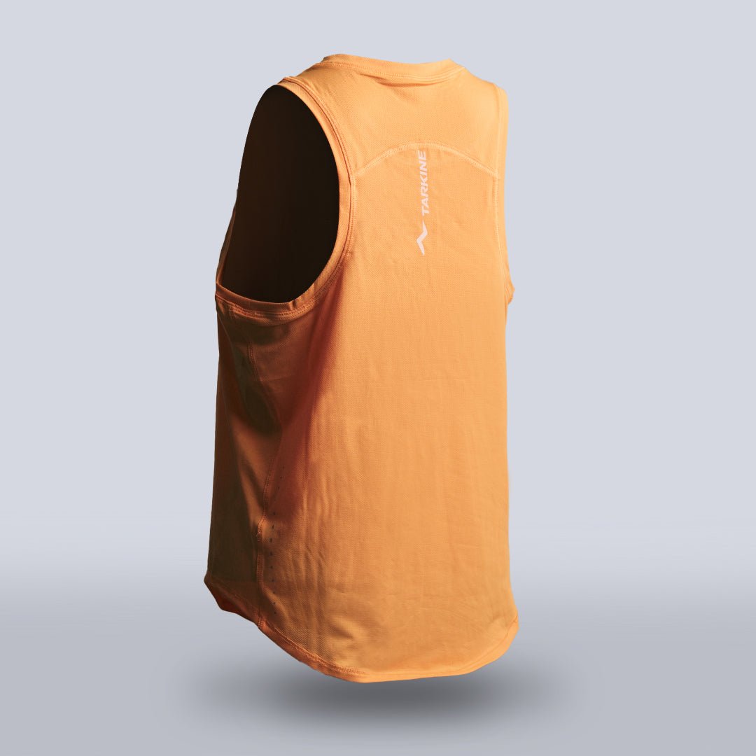 Women's Peach Eco-Light Running Singlet - Premium  from TARKINE RUNNING - Just $60! Shop now at TARKINE RUNNING