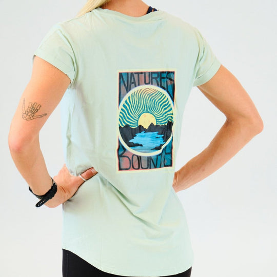 Natures Bounty | Women's Free and Easy Daily Eco Tee - Premium  from TARKINE RUNNING - Just $50! Shop now at TARKINE ATHLETICS