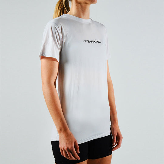 Women's Tarkine Ultra-Eco Run Tee (Tassie Devil White/Thin) - Premium  from TARKINE SPORT - Just $70! Shop now at TARKINE ATHLETICS